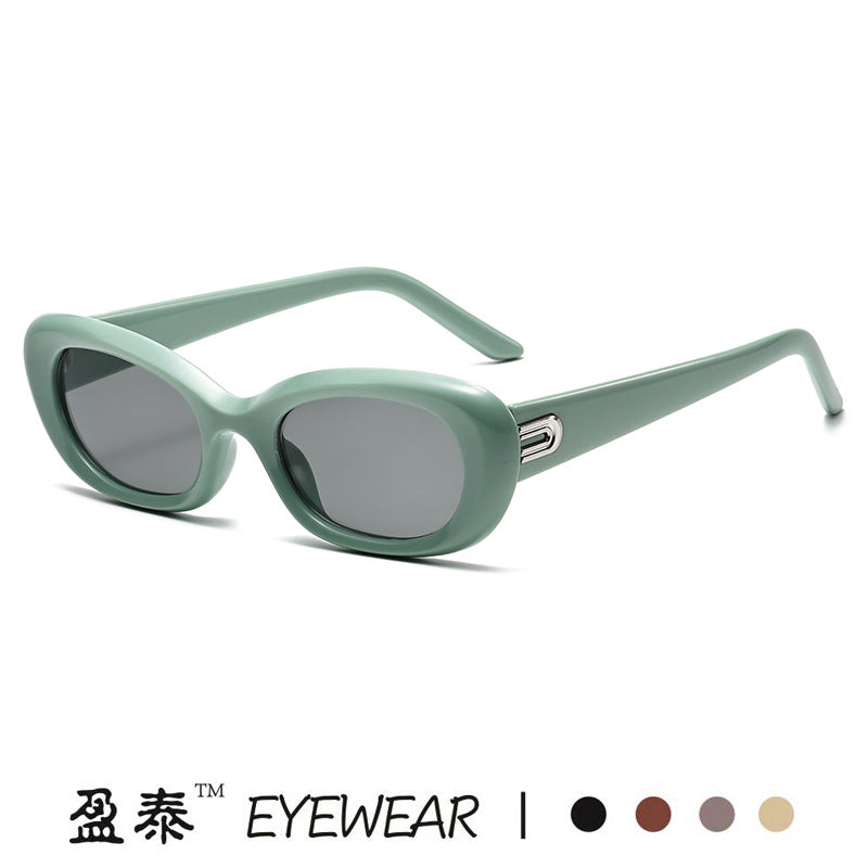 New Gm Sunglasses Women&#039;s European And American High-end Sense Ins Cat-eye Sunglasses