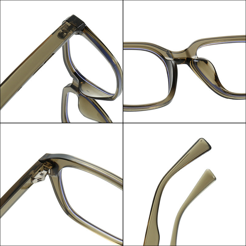 2024 New Anti-blue Light Glasses Tr90 Frame Men&#039;s Myopia Glasses Frame Women&#039;s Glasses Frame High Sense