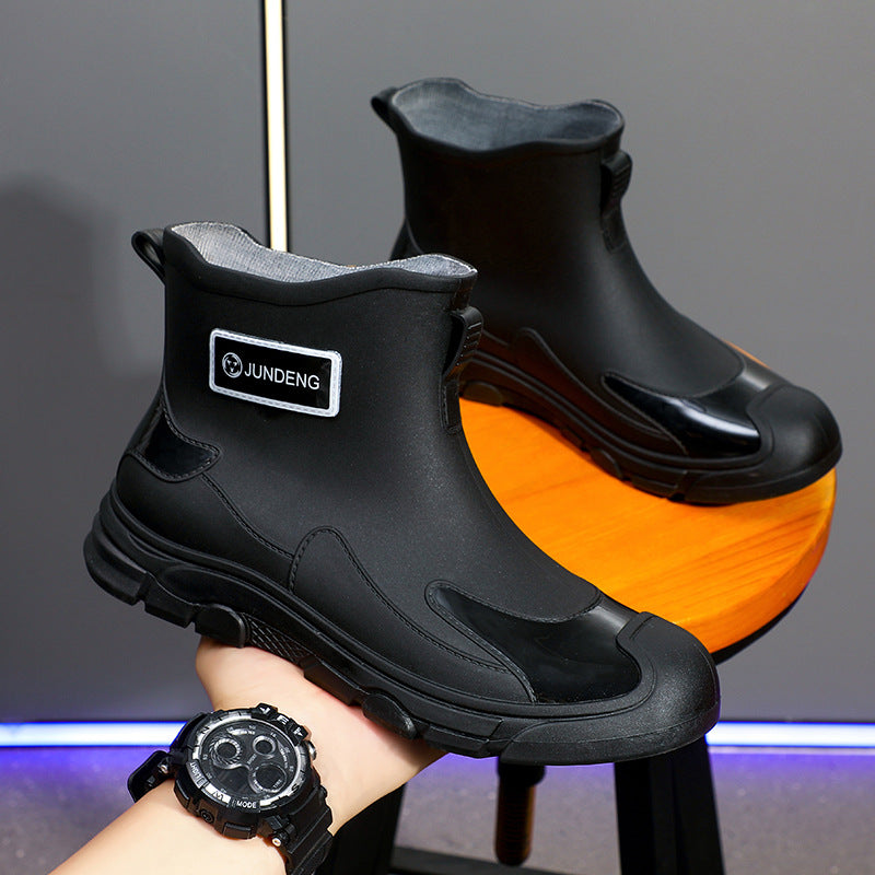 Waterproof Boots Minimalist Integrated Outdoor Wading Boots Rubber Shoes