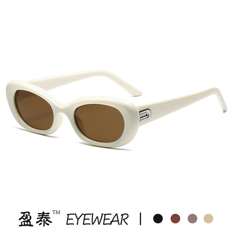 New Gm Sunglasses Women&#039;s European And American High-end Sense Ins Cat-eye Sunglasses