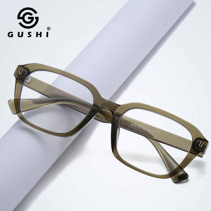 2024 New Anti-blue Light Glasses Tr90 Frame Men&#039;s Myopia Glasses Frame Women&#039;s Glasses Frame High Sense