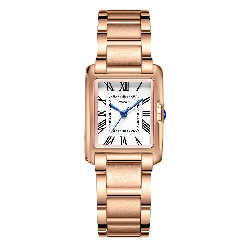 Wager&#039;s New  Fashion Trend Watch Women&#039;s Waterproof Ladies Quartz Women&#039;s Watch Student Simple Diamond Watch