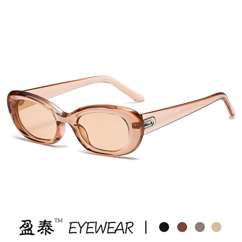 New Gm Sunglasses Women&#039;s European And American High-end Sense Ins Cat-eye Sunglasses